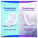 Always Dailies Panty Liners Long Value Pack x58 GOODS Superdrug   