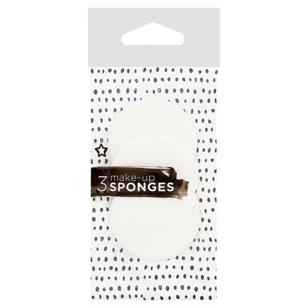 Superdrug Round Cosmetic Sponges For Foundation (British brand)