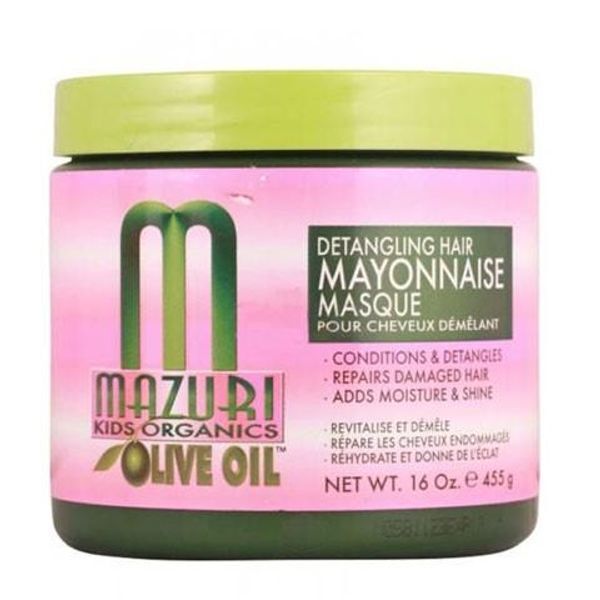 Mazuri Kids detangling hair masque with olive oil 45, imported from the UK