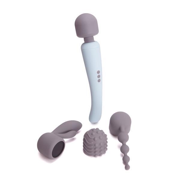 Ann Summers rechargeable power massage wand set with attachments, UK version