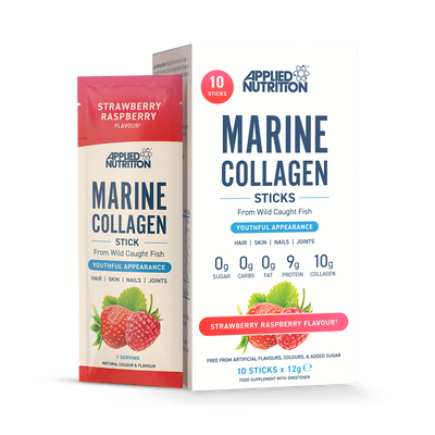 Holland & Barrett Applied Nutrition Marine Collagen Strawberry Raspberry 10 Sachets- Buy online at McGrocer