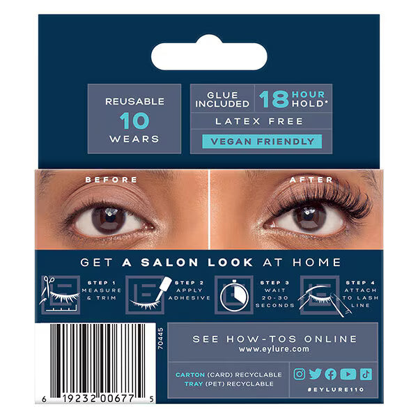Eylure Volume No.110 False Eyelashes - British product