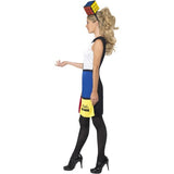 Smiffys Rubik's Cube Costume, with Headband