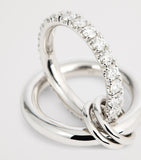 Spinelli Kilcollin Virgo zodiac ring 18k white gold (British brand)