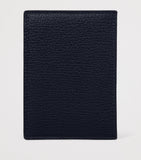 Smythson Ludlow calfskin card holder with silver-tone foil, imported from the UK