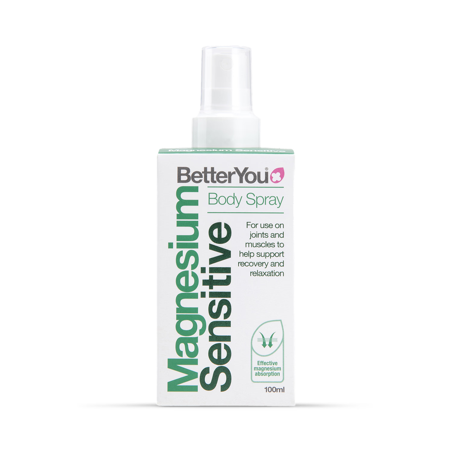 BetterYou Magnesium Oil Sensitive Spray 100ml - British product
