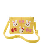 Miki House cotton chenille shoulder bag, imported from the UK