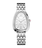 Bvlgari Serpenti Seduttori watch 34mm stainless steel diamonds, imported from the UK