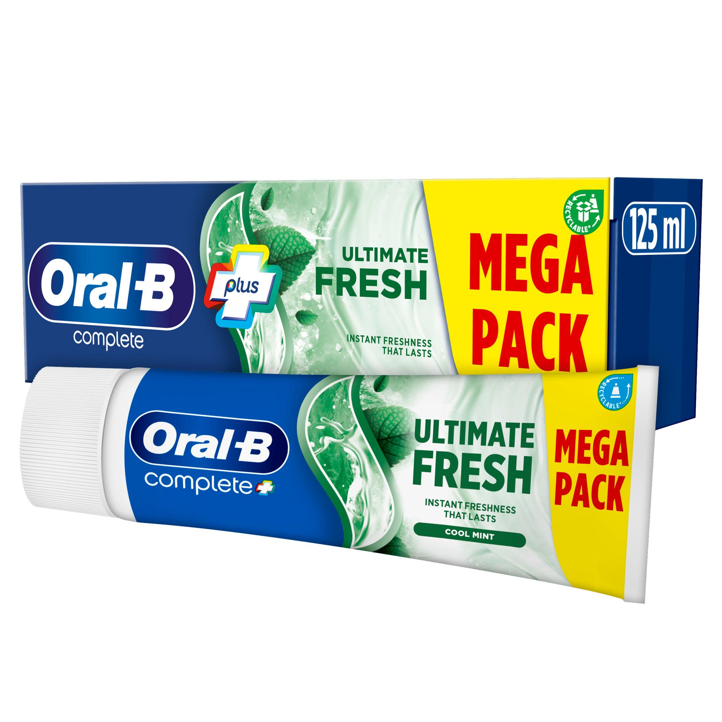 Oral-B Complete Plus Ultimate Fresh Toothpaste 125ml GOODS Sainsburys   