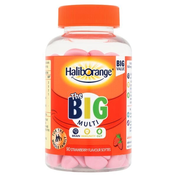 Haliborange Brain Immunity Gut Strawberry - 90 Softies GOODS Superdrug   