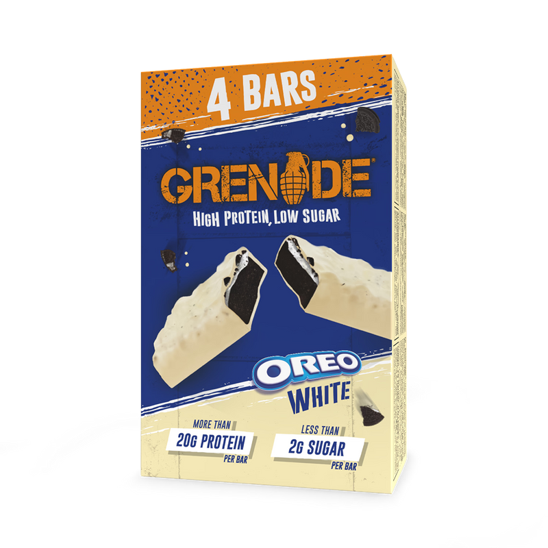 Grenade Oreo white chocolate protein bar 4x60g - British product