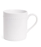 Harrods Brompton stoneware mug with embossed beads, UK version