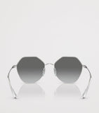 Vogue metal irregular sunglasses gradient lens, UK version