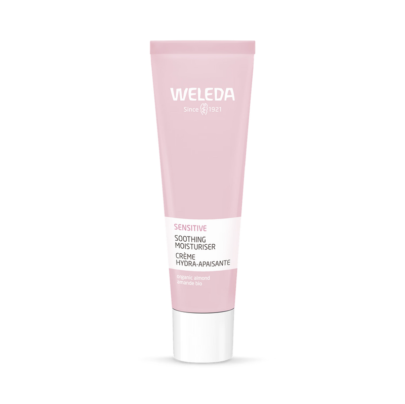 Weleda sensitive soothing moisturiser 30ml, imported from the UK