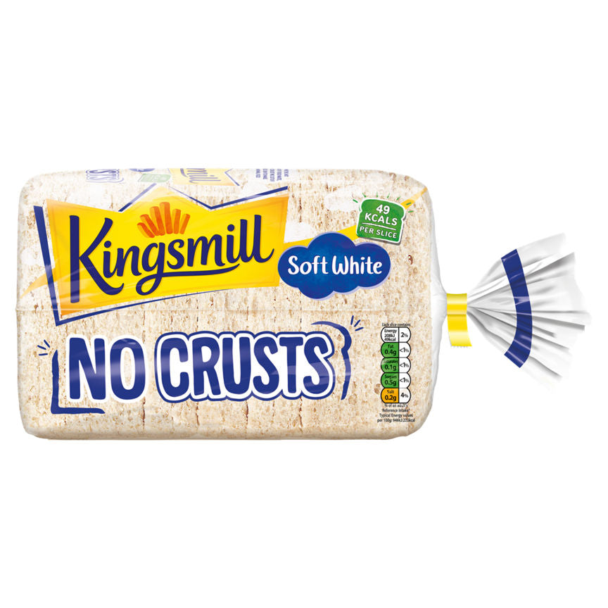 Kingsmill No Crusts Soft White Bread