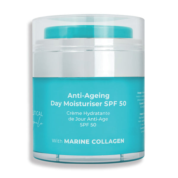 Doctors Formula marine collagen day moisturiser SPF 50 50ml, imported from the UK