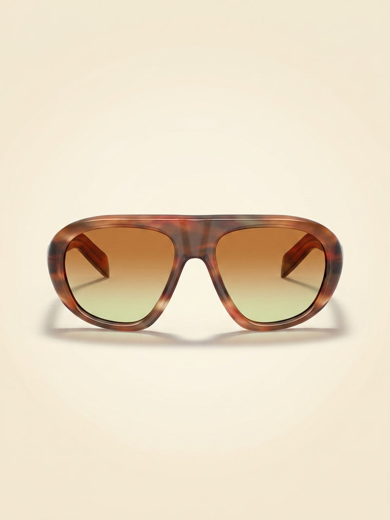 Prada PR C05S irregular-frame acetate sunglasses - British product