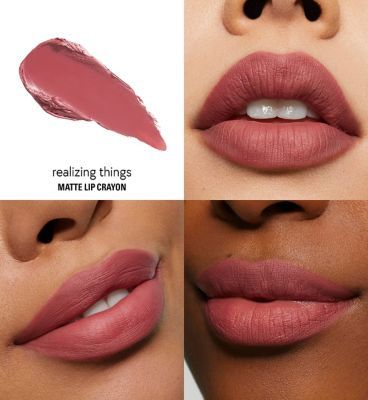 Kylie Cosmetics Matte Lip Crayon GOODS Boots 348 Realizing Things (Pink Ros  