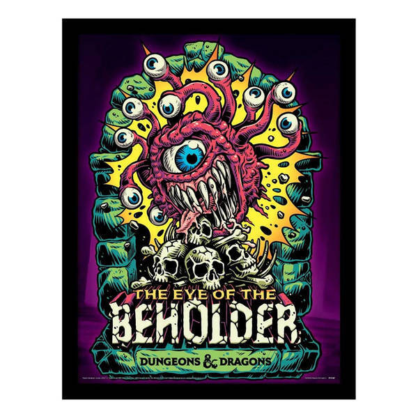 Dungeons & Dragons Beholder print paper, imported from the UK