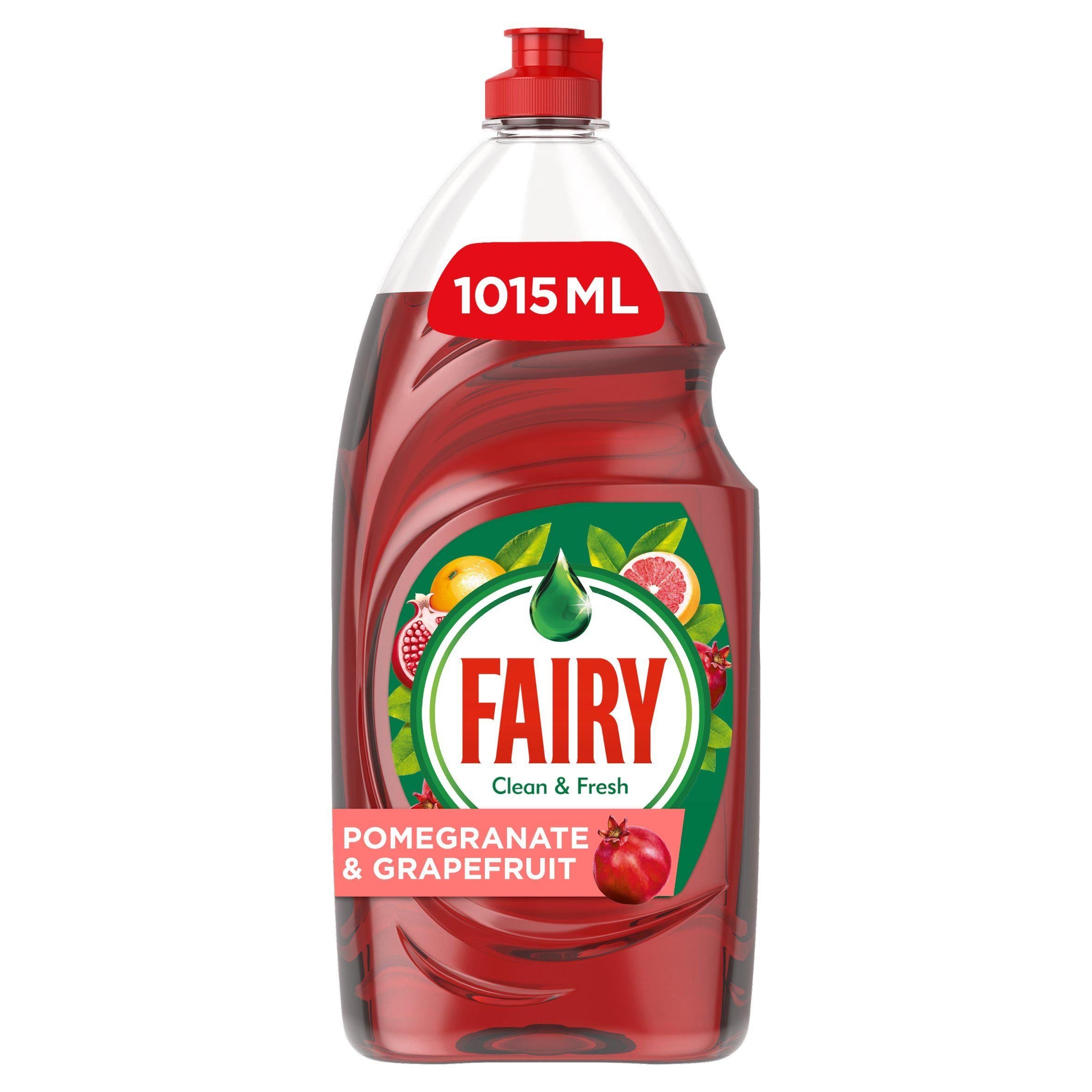 Fairy Clean & Fresh Pomegranate & Grapefruit Washing Up Liquid 1015ml GOODS Sainsburys   