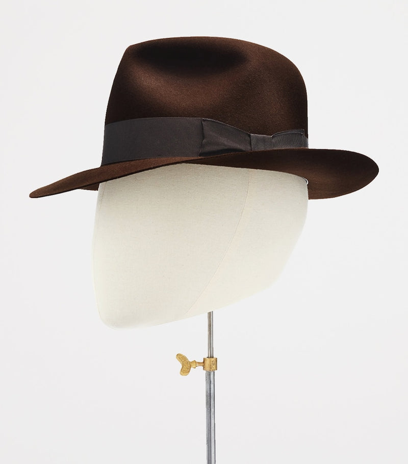 Swaine rabbit felt Crusade Poet fedora, UK version
