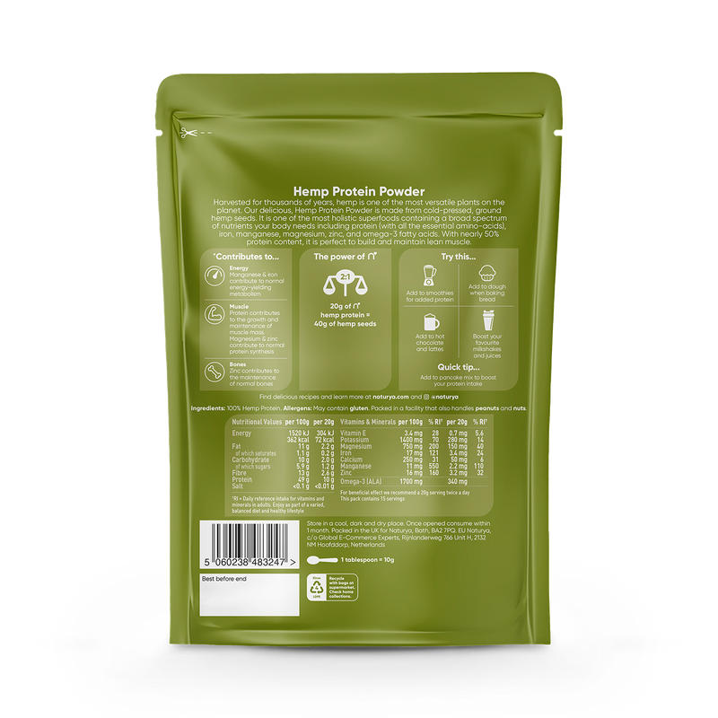 Naturya Hemp Protein Powder 300g