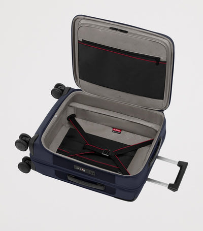 Harrods 55cm Global Carry-On Spinner Suitcase with TSA Lock and Removable Garment Sleeve- Buy online at McGrocer