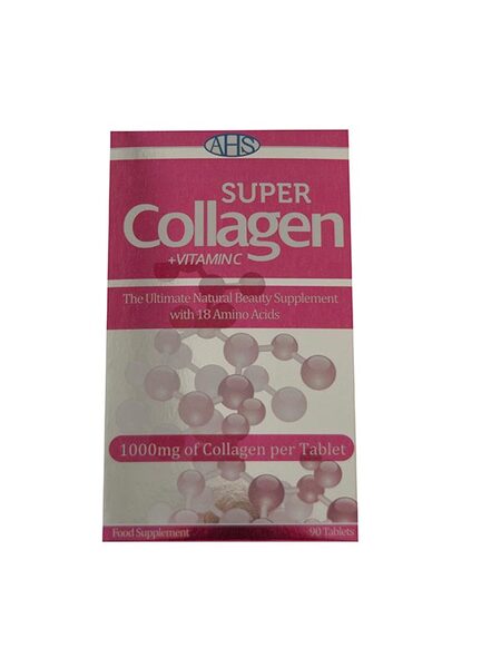 AHS Super Collagen + Vitamin C - 90 Tablets GOODS Superdrug   