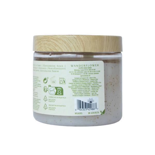Wanderflower exfoliating scrub 600g (British brand)
