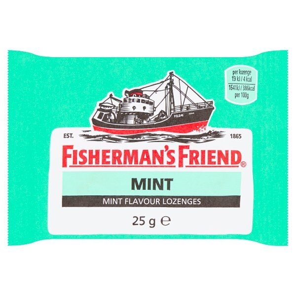 Fisherman's Friends Mint Sore Throat Lozenges 25g GOODS Superdrug   