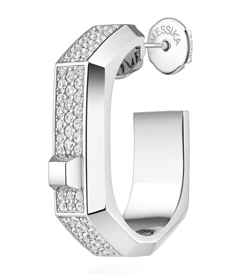 Messika diamond hoop earring 0.30ct, UK version