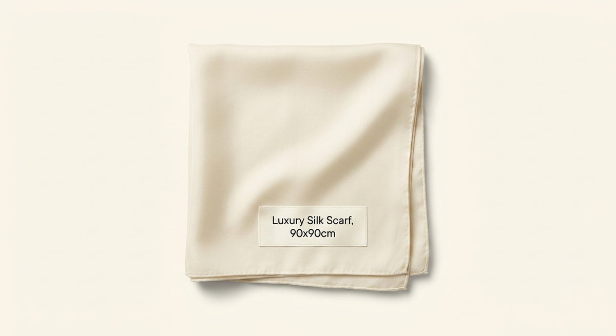 Cartier silk twill scarf 90cm - British product