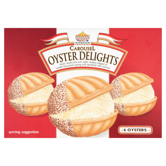Carousel Oyster Delights x6 Ice cream cones & wafers Sainsburys   