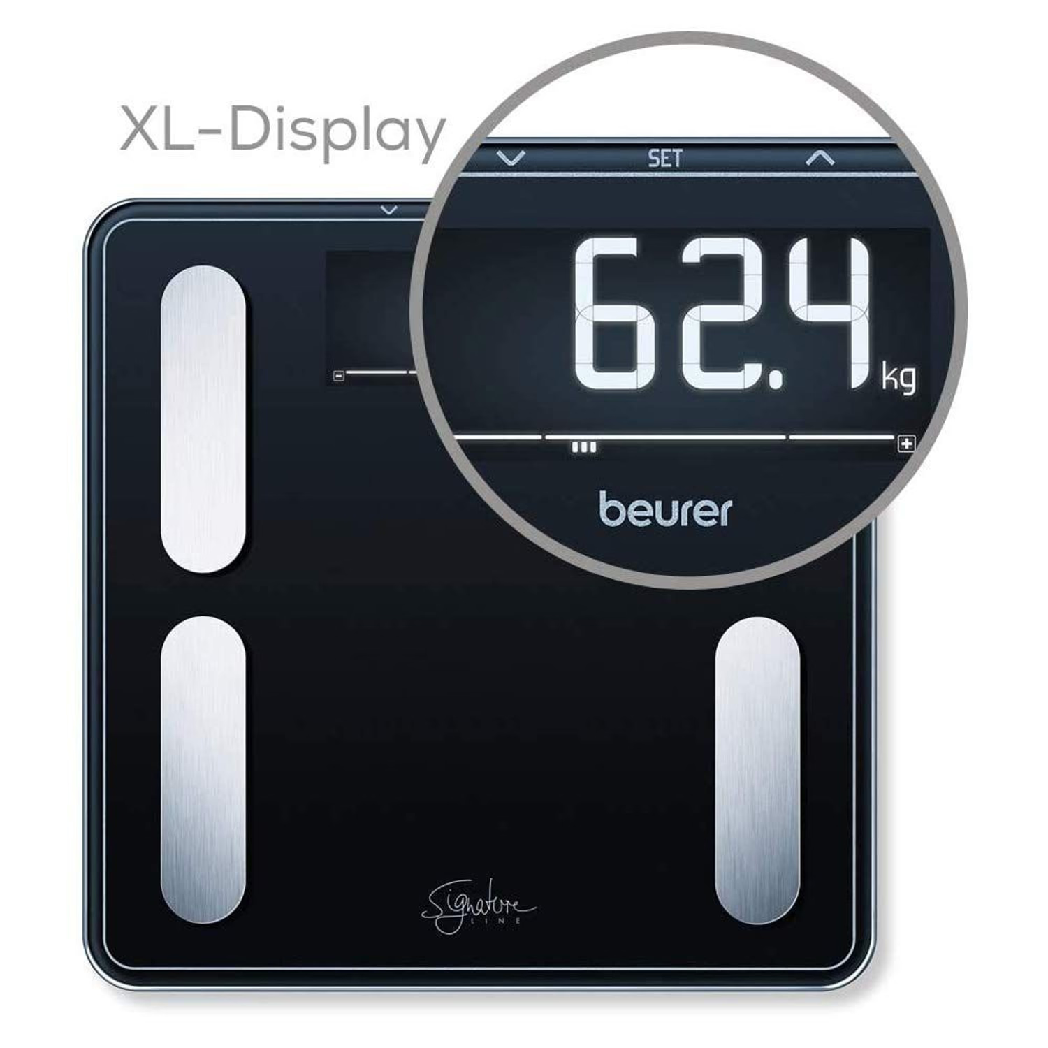 Beurer BF400 diagnostic scale black, UK version