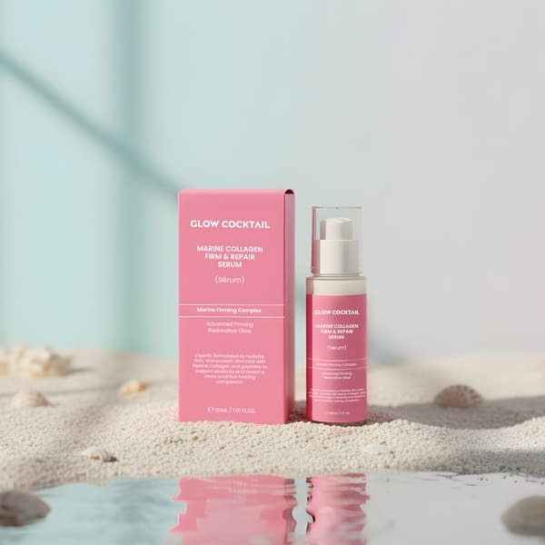 GlowCocktail Marine Collagen Firm & Repair Serum 30ml (British brand)