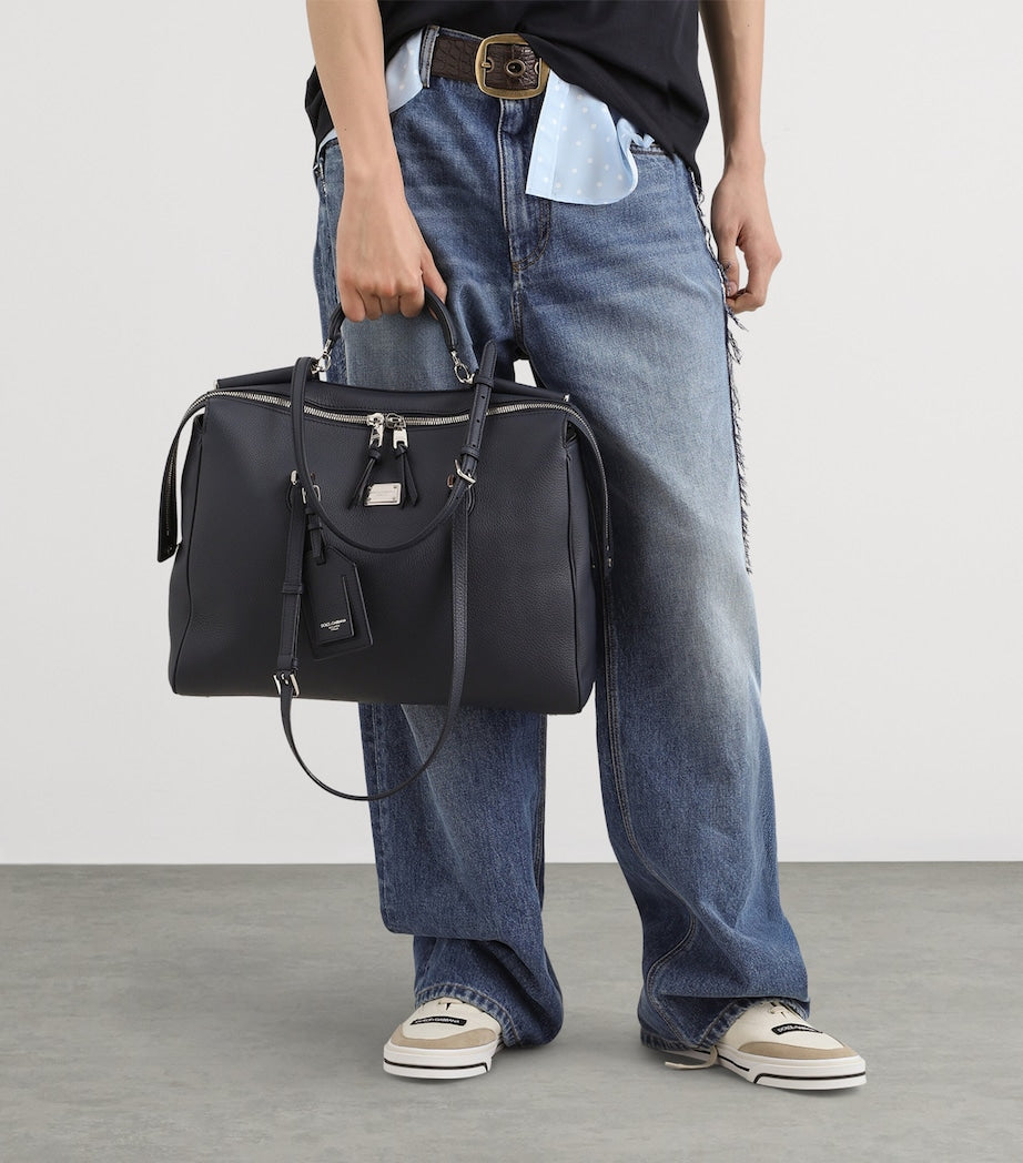 Dolce&Gabbana top-handle bag leather PVC (British brand)