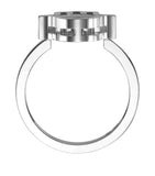 Chopard Happy Diamonds ring white gold diamond, imported from the UK