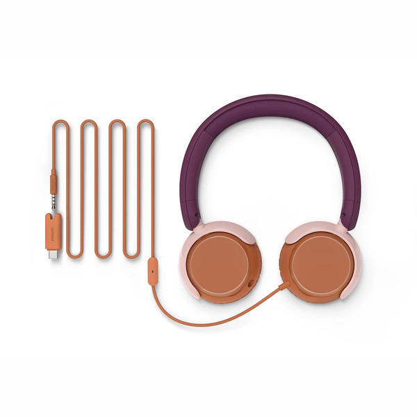 Philips TAK2000 headphones in teal, imported from the UK