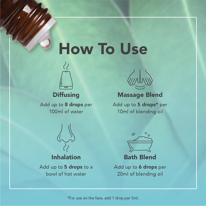 Tisserand organic eucalyptus pure essential oil 9ml (British brand)