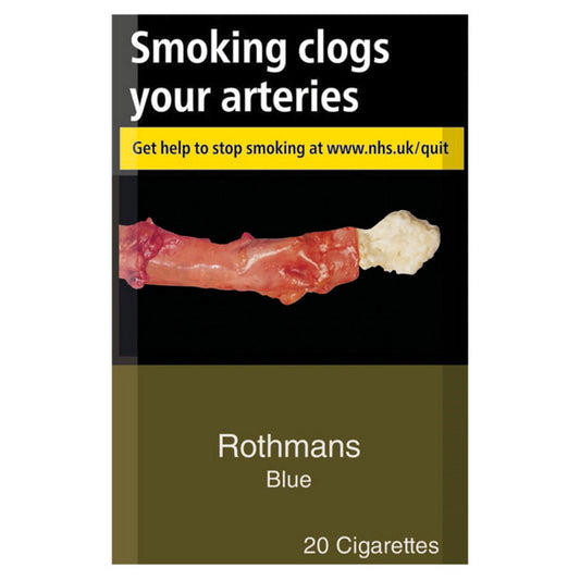 Rothmans Blue 20 Cigarettes GOODS ASDA   