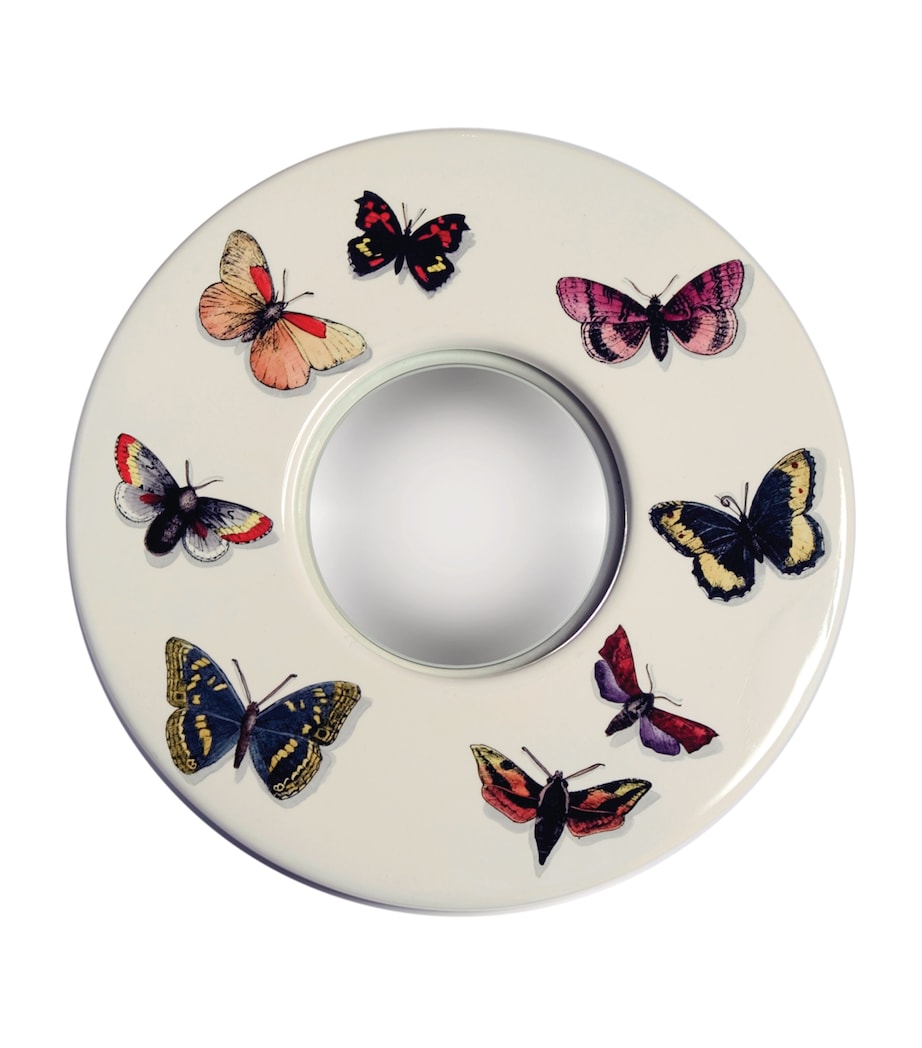 Fornasetti Farfalle convex mirror (British brand)
