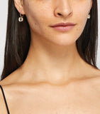 Pomellato rose gold and topaz Petit Nudo drop earrings (British brand)
