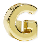 Moleskine Gold-Plated G Notebook Charm, imported from the UK