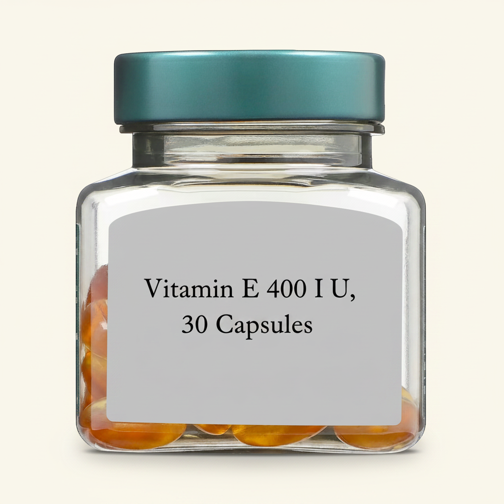 Holland & Barrett Vitamin E 400IU 30 Capsules, UK version