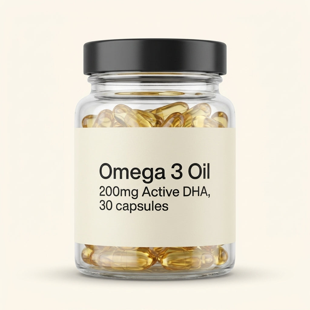 Holland Barrett Vegan Omega 3 Oil 500mg 30 Capsules, UK version