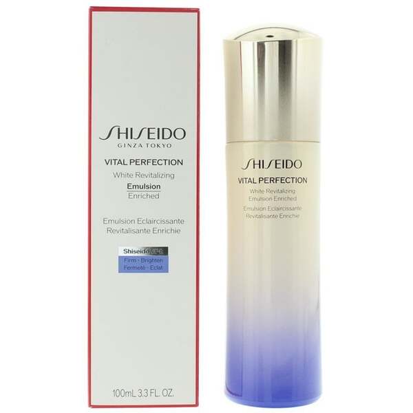 Shiseido Vital Perfection White Revitalizing Emulsion 100ml, imported from the UK