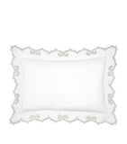 Pratesi standard pillow sham with ogee motif, 53cm x 66cm, imported from the UK
