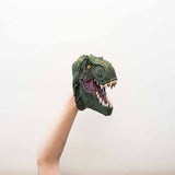Wild Thingz green Trex hand puppet (British brand)