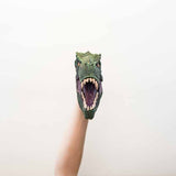 Wild Thingz green Trex hand puppet (British brand)