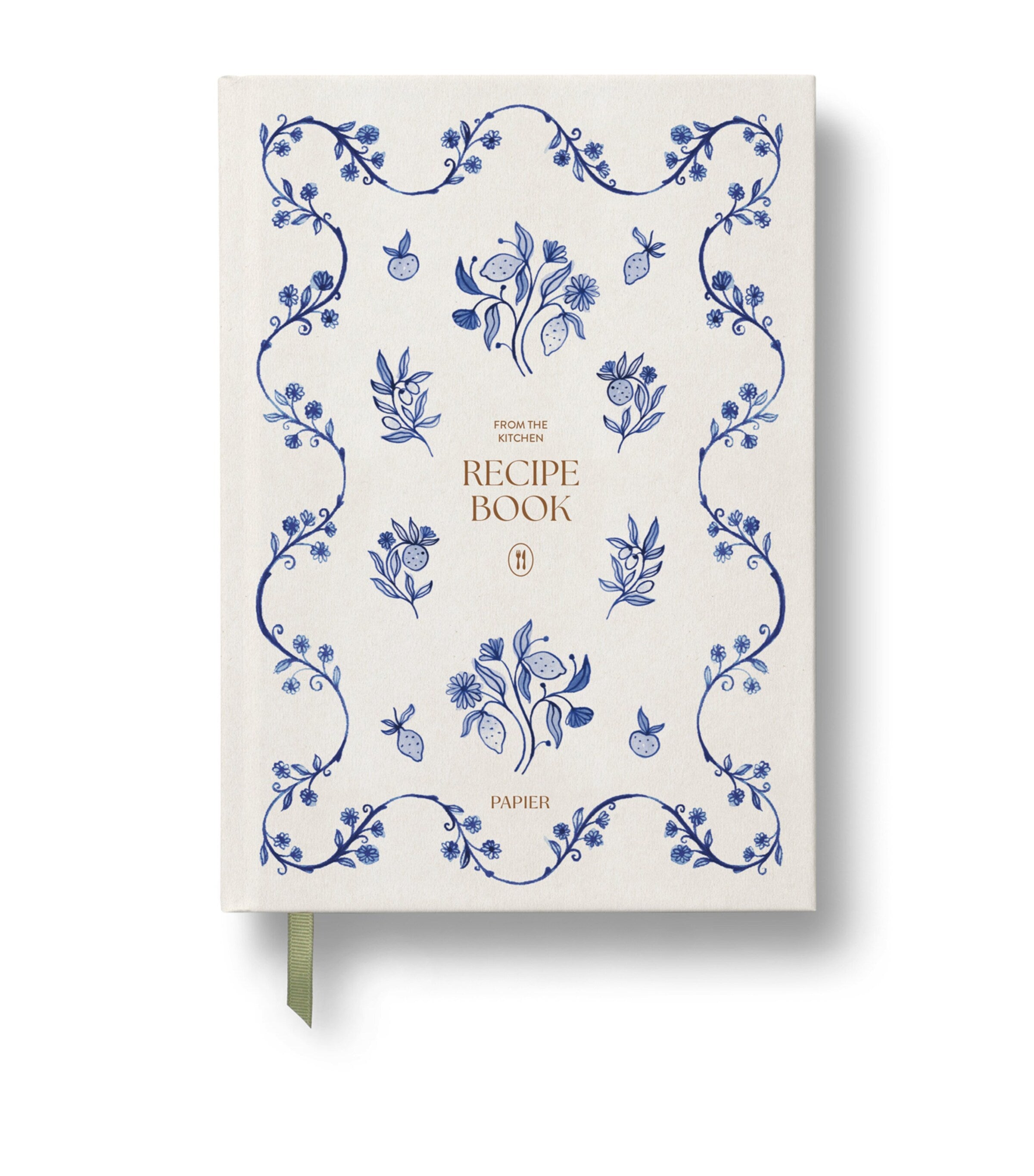 Papier Ceramic A5 Recipe Book, imported from the UK